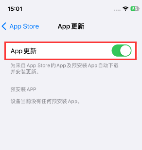 横沥镇苹果15维修中心如何让iPhone15APP自动更新