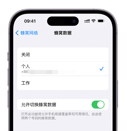 横沥镇苹果维修服务分享如何在iPhone上使用双卡 